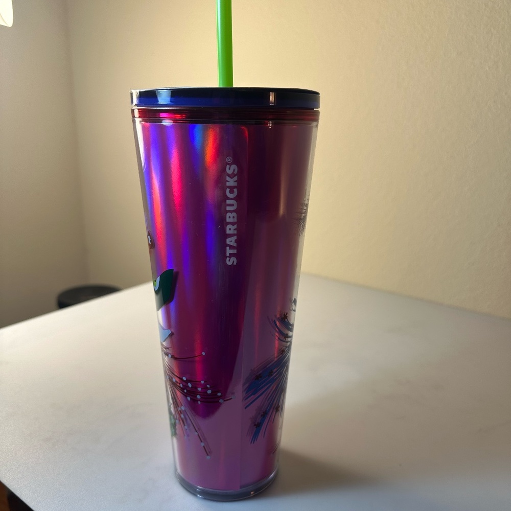 Starbucks 2023 Pink Christmas Holiday Limited Edition Tumbler